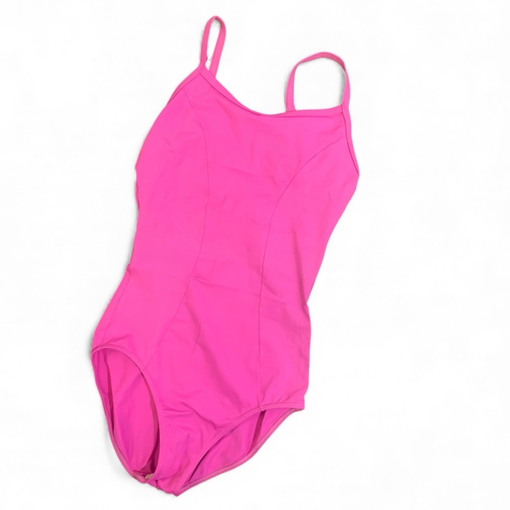So Danca Pink Strappy-Back Leotard – Size Medium